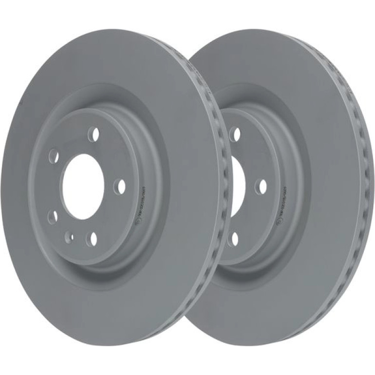 ATE 24.0122-0272.1 Bremsscheibe Ø330mm, Belüftet, beschichtet, hochgekohlt, mit Schrauben