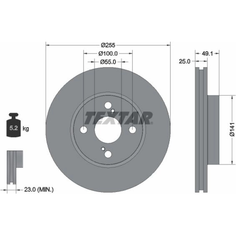 Bremsscheibe 92125903 Bremsscheibe 92125903