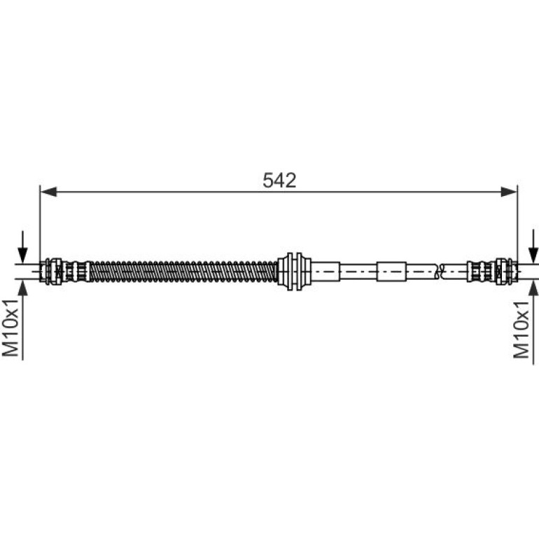 Bremsschlauch 1 987 476 325