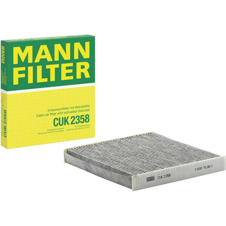 MANN-FILTER CUK 2358 Innenraumfilter, Aktivkohlefilter