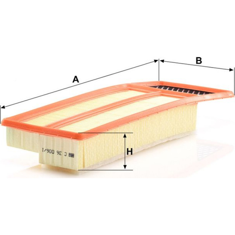 MANN-FILTER C 36 006/1 Luftfilter MANN-FILTER C 36 006/1 Luftfilter