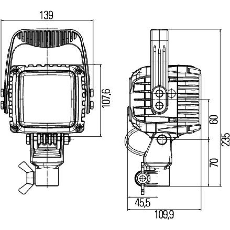 Arbeitsscheinwerfer 1GA 996 192-051