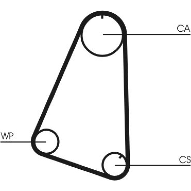 Zahnriemen CT504 Zahnriemen CT504