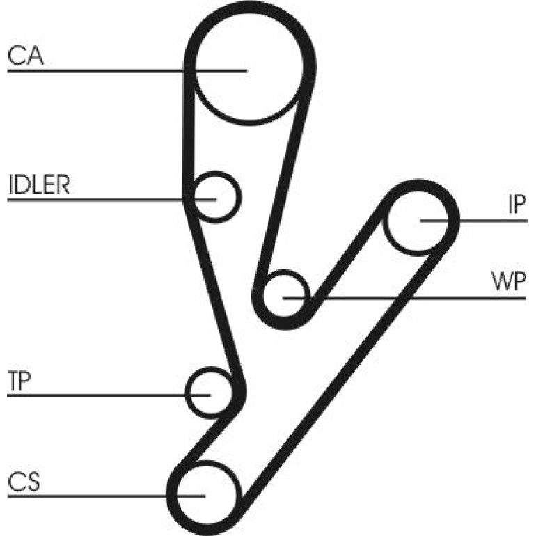 Zahnriemen CT1148