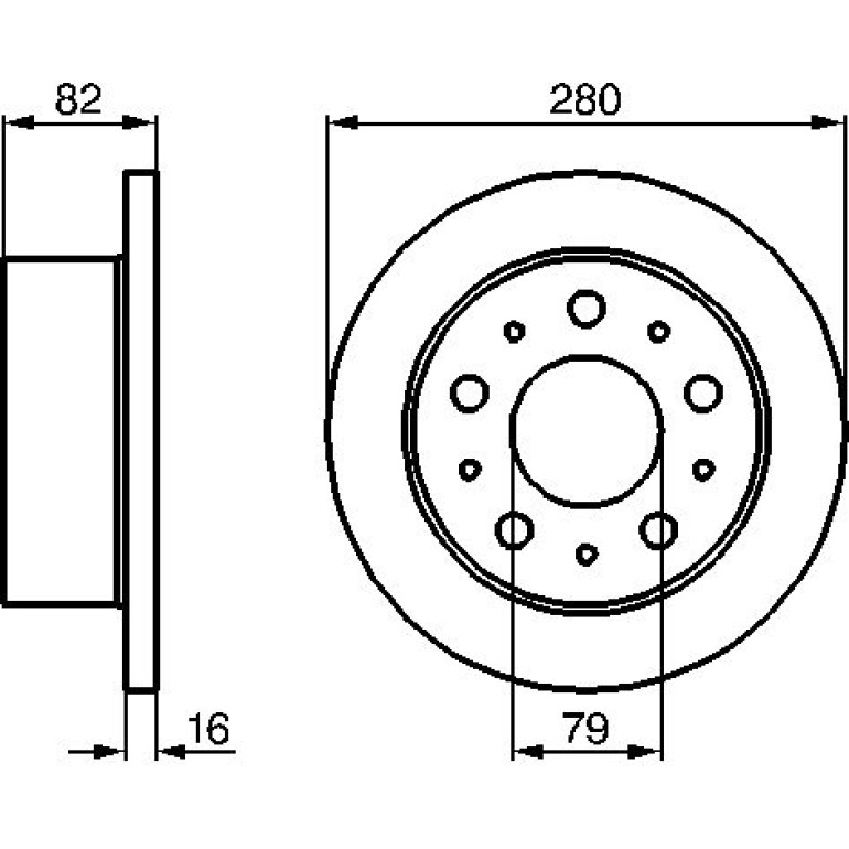 Bremsscheibe 0 986 479 066 Bremsscheibe 0 986 479 066