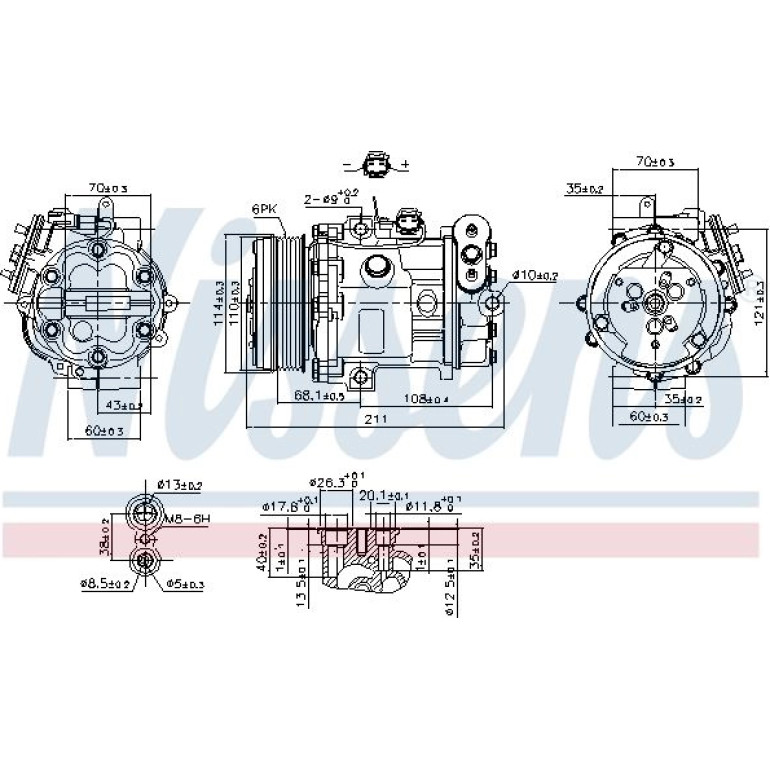 Kompressor, Klimaanlage 89503 Kompressor, Klimaanlage 89503