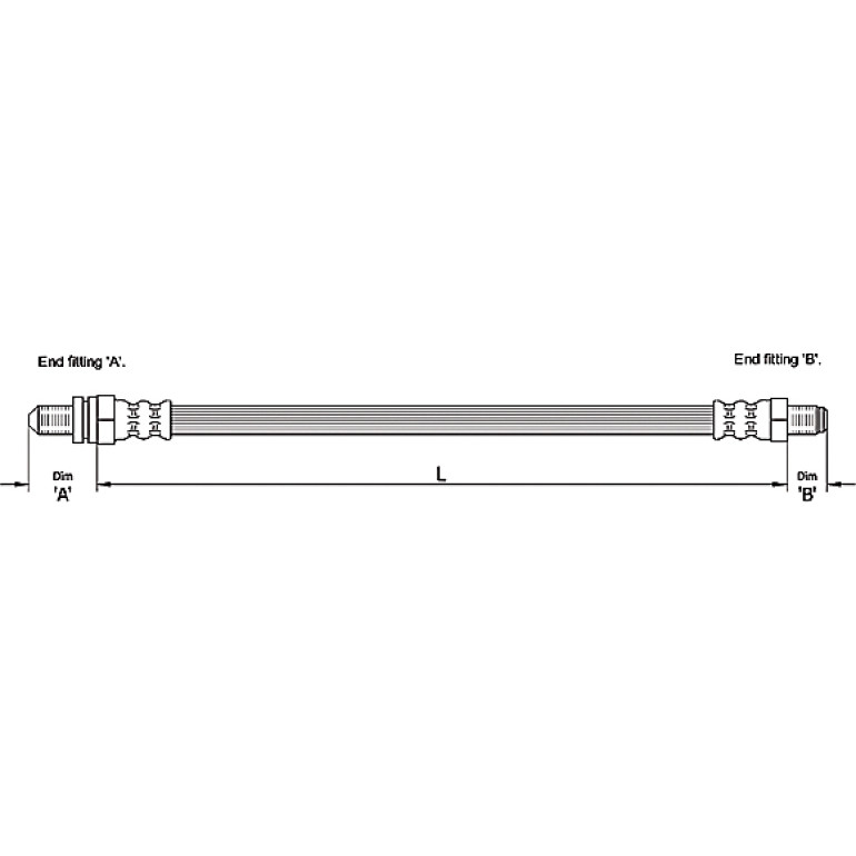 Bremsschlauch 4110241