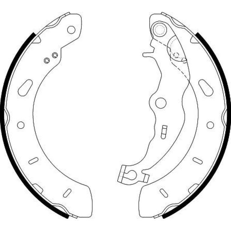 Bremsbackensatz 8DB 355 022-201