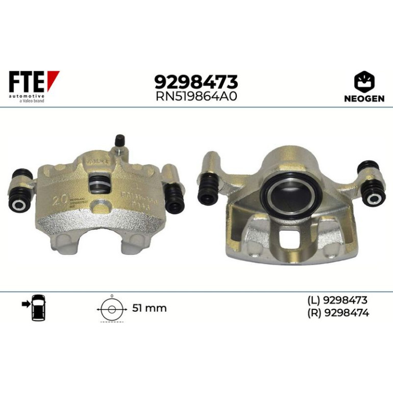 Bremssattel 9298473 Bremssattel 9298473