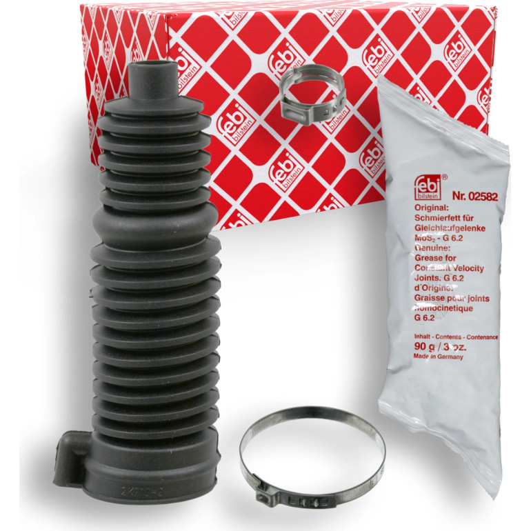 FEBI BILSTEIN 12807 Faltenbalgsatz, Lenkung FEBI BILSTEIN 12807 Faltenbalgsatz, Lenkung