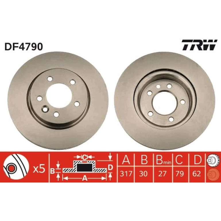 Bremsscheibe DF4790 Bremsscheibe DF4790