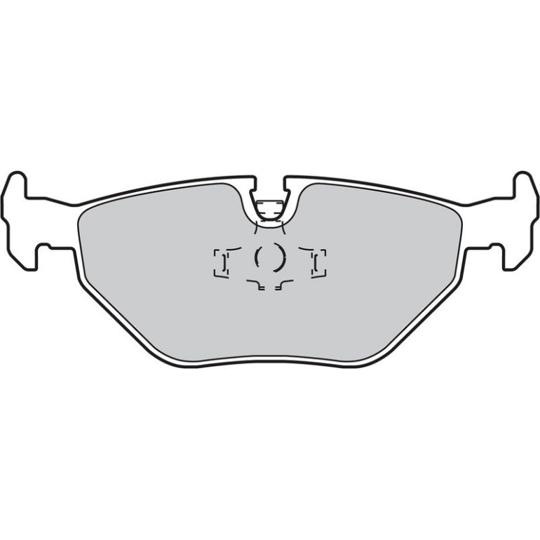 Bremsbelagsatz, Scheibenbremse 598259 Bremsbelagsatz, Scheibenbremse 598259