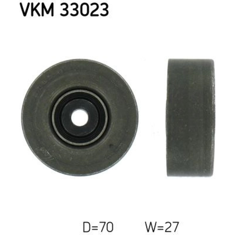 Umlenk-/Führungsrolle, Keilrippenriemen VKM 33023 Umlenk-/Führungsrolle, Keilrippenriemen VKM 33023