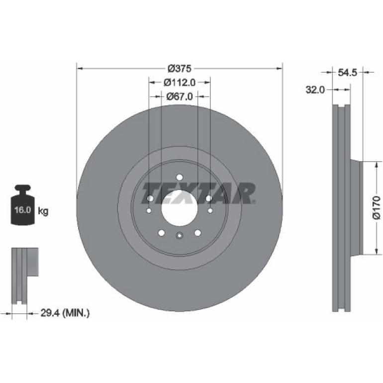 Bremsscheibe 92176603