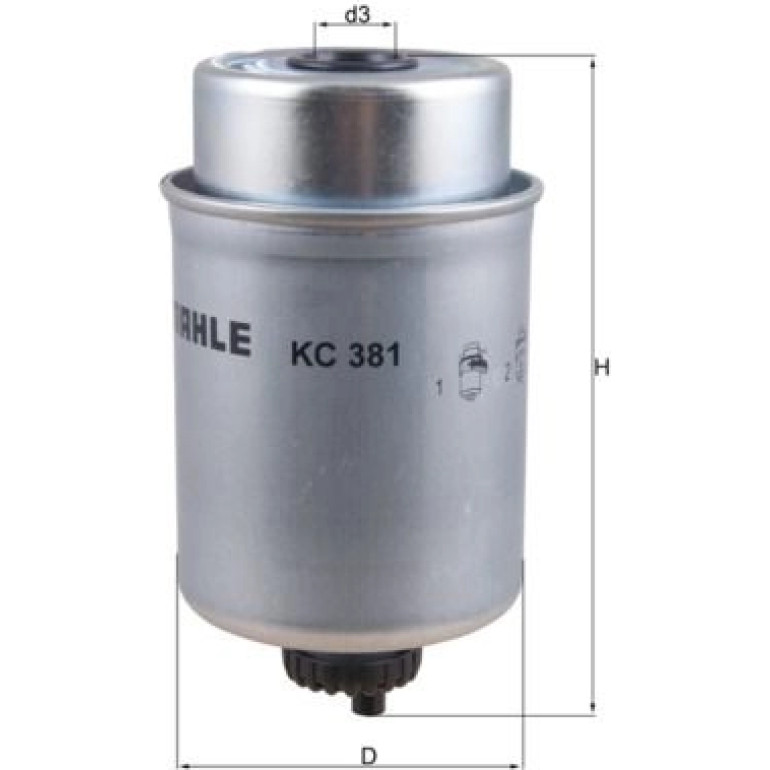 Kraftstofffilter KC 381