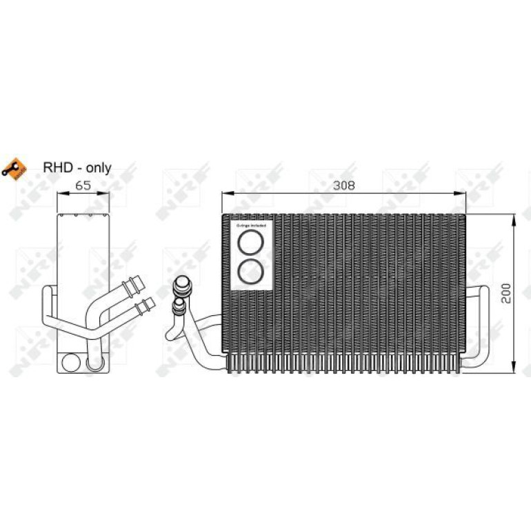 Verdampfer, Klimaanlage 36117