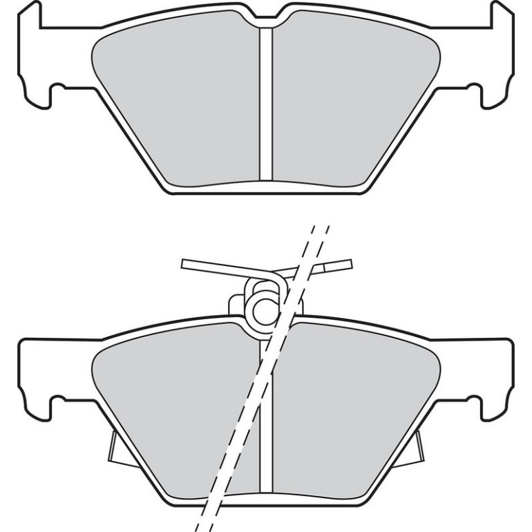 Bremsbelagsatz, Scheibenbremse 302896 Bremsbelagsatz, Scheibenbremse 302896