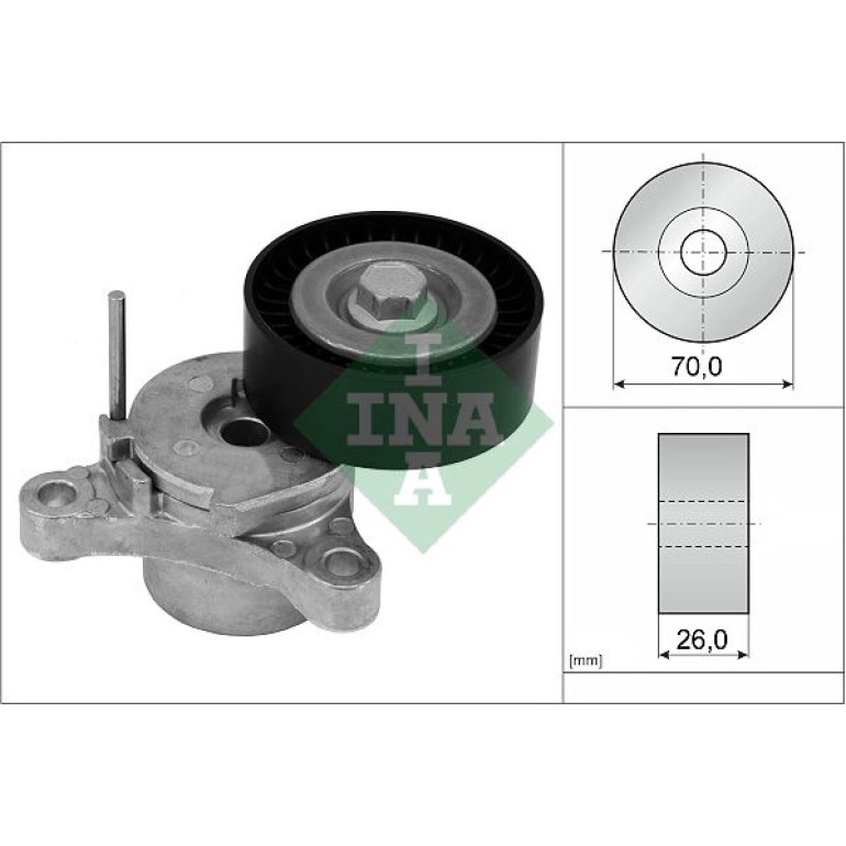 Riemenspanner, Keilrippenriemen 534 0666 10 Riemenspanner, Keilrippenriemen 534 0666 10