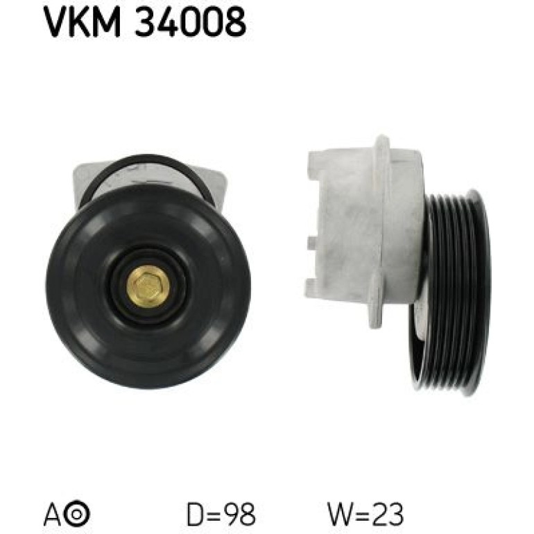 Spannrolle, Keilrippenriemen VKM 34008 Spannrolle, Keilrippenriemen VKM 34008