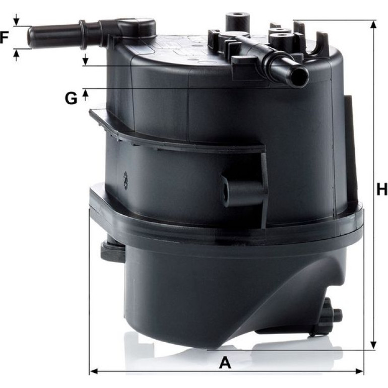 Kraftstofffilter WK 939 Kraftstofffilter WK 939