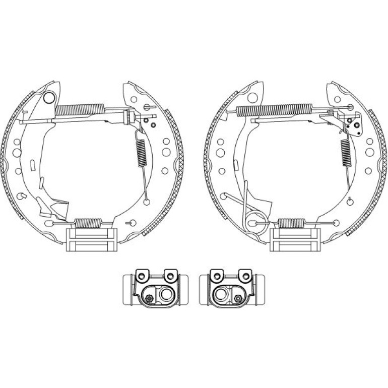 Bremsbackensatz 8DB 355 004-731