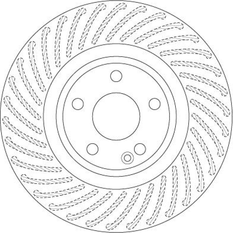 Bremsscheibe DF6631 Bremsscheibe DF6631