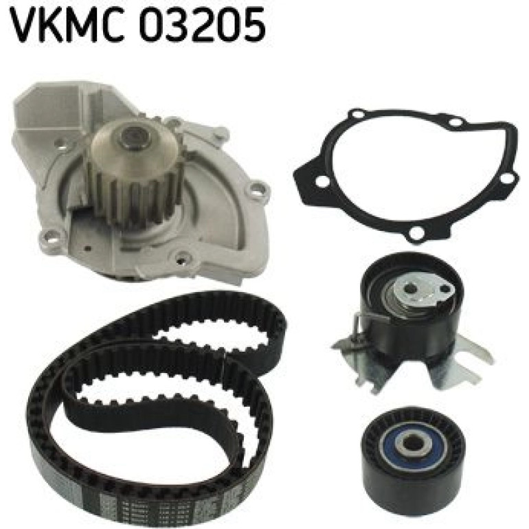 Wasserpumpe + Zahnriemensatz VKMC 03205 Wasserpumpe + Zahnriemensatz VKMC 03205