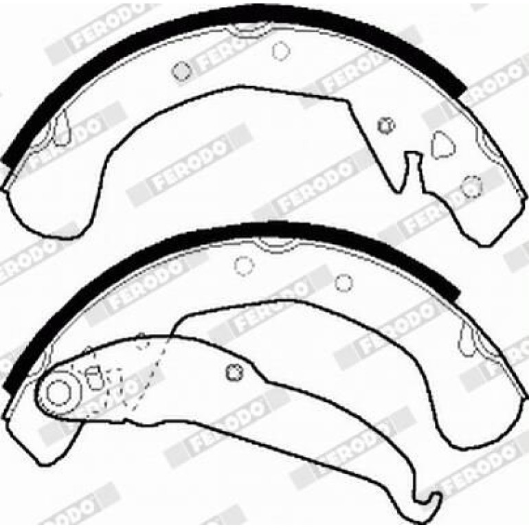 Bremsbackensatz FSB545