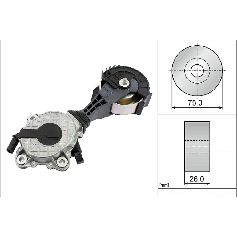 Spannarm, Keilrippenriemen 534 0425 10 Spannarm, Keilrippenriemen 534 0425 10