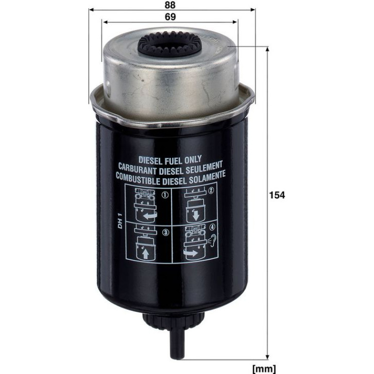 Kraftstofffilter WK 8133 Kraftstofffilter WK 8133