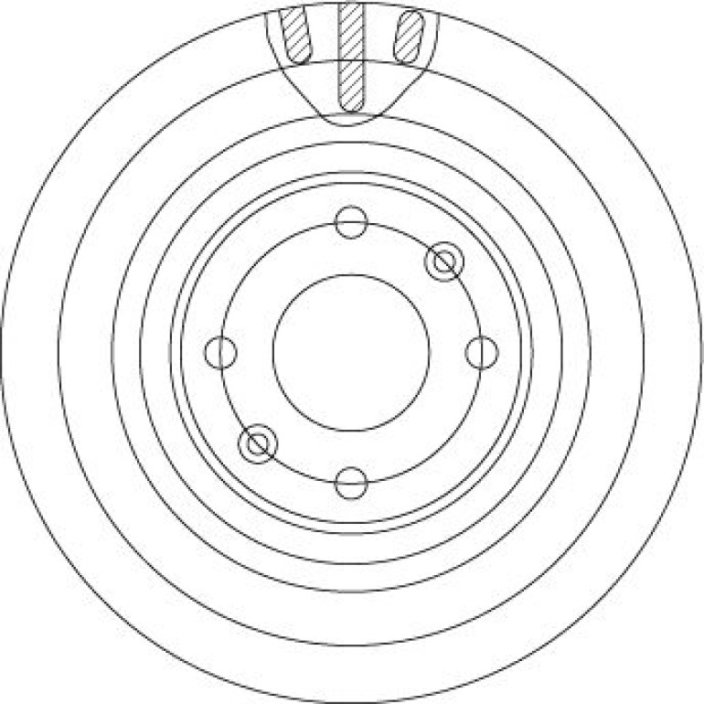 Bremsscheibe DF4363