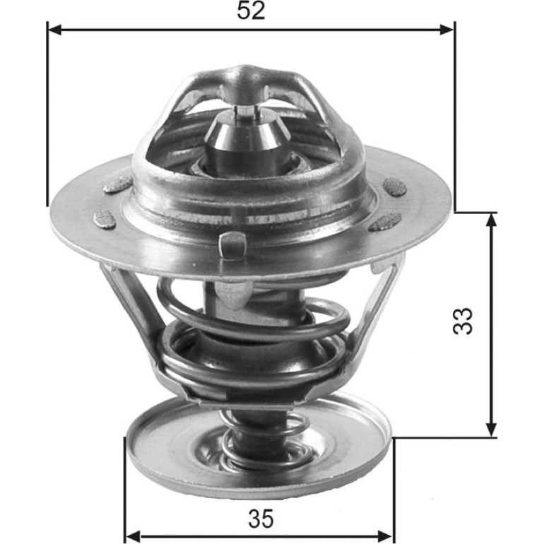 Thermostat, Kühlmittel TH12588G1 Thermostat, Kühlmittel TH12588G1