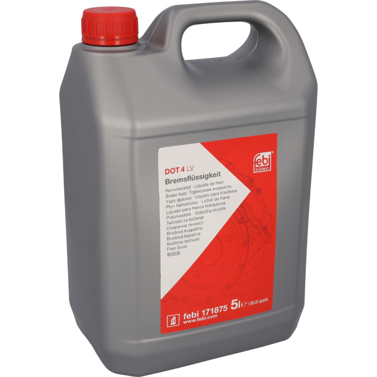FEBI 171875 DOT 4 LV Bremsflüssigkeit, 5L FEBI 171875 DOT 4 LV Bremsflüssigkeit, 5L