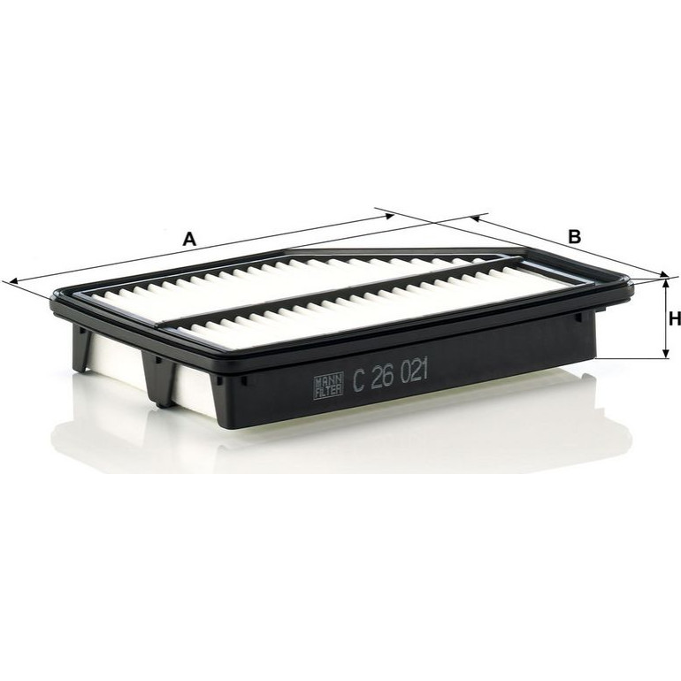 MANN-FILTER C 26 021 Luftfilter MANN-FILTER C 26 021 Luftfilter