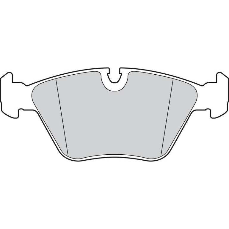 Bremsbelagsatz, Scheibenbremse 302841