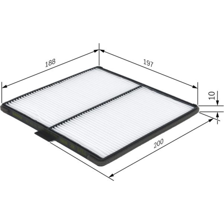BOSCH 1 987 432 171 Innenraumfilter BOSCH 1 987 432 171 Innenraumfilter