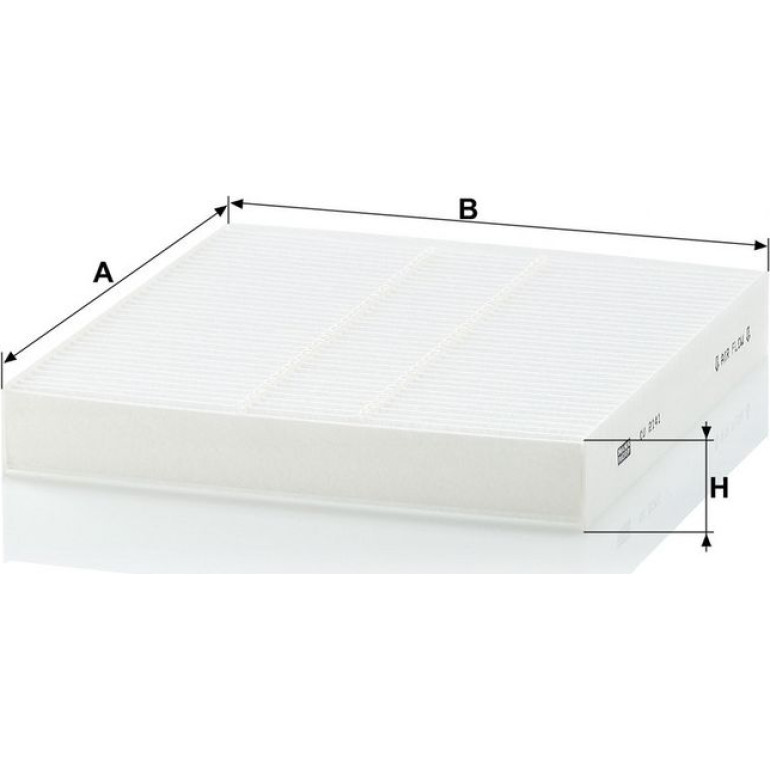 MANN-FILTER CU 2141 Innenraumfilter, Partikelfilter MANN-FILTER CU 2141 Innenraumfilter, Partikelfilter