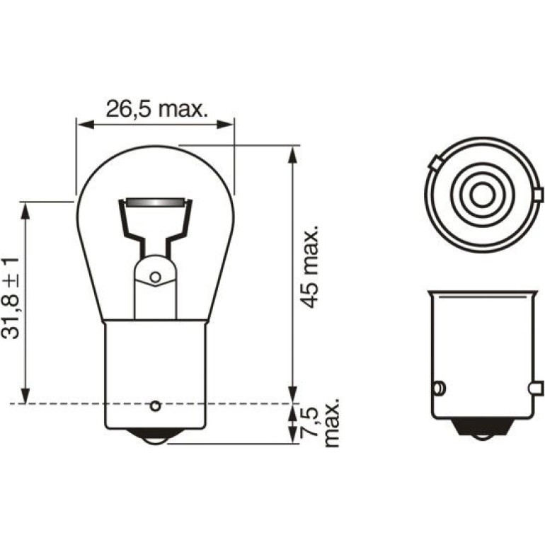 Glühlampe, Blinkleuchte 1 987 302 213