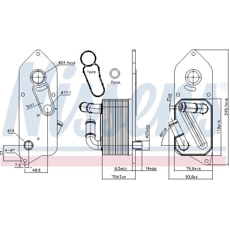 Ölkühler, Motoröl 90892