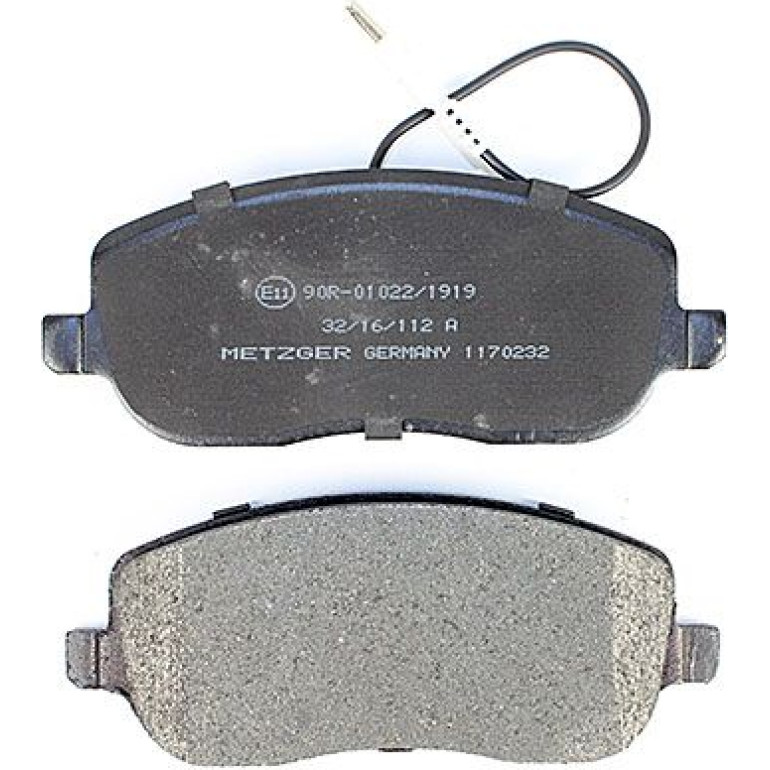 Bremsbelagsatz, Scheibenbremse 1170232 Bremsbelagsatz, Scheibenbremse 1170232