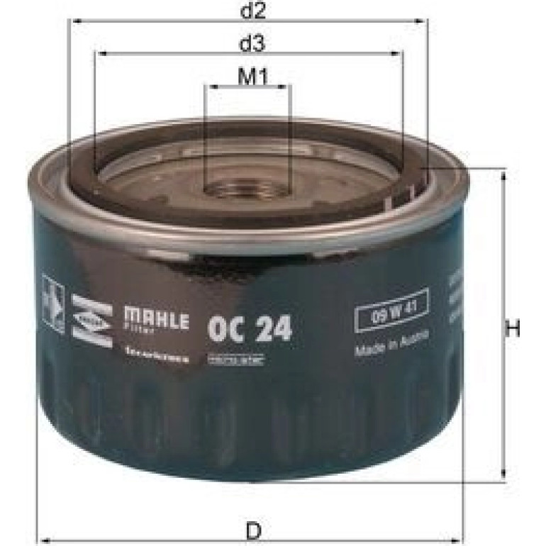 Ölfilter OC 24