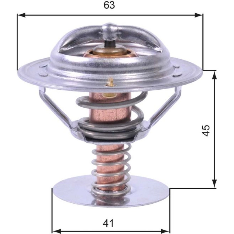 Thermostat, Kühlmittel TH43080 Thermostat, Kühlmittel TH43080
