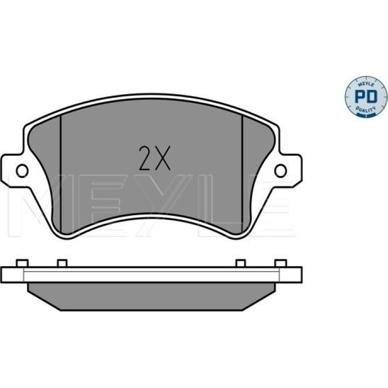 Bremsbelagsatz, Scheibenbremse 025 237 6617/PD Bremsbelagsatz, Scheibenbremse 025 237 6617/PD