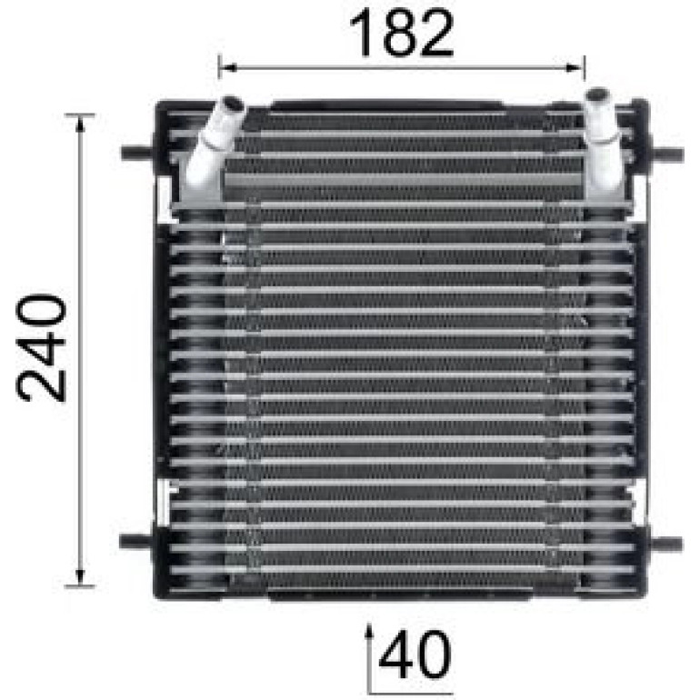 Ölkühler, Motoröl CLC 289 000P