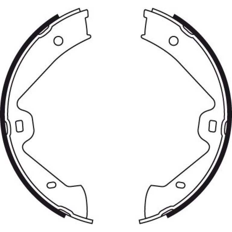 Bremsbackensatz, Feststellbremse GS8776 Bremsbackensatz, Feststellbremse GS8776