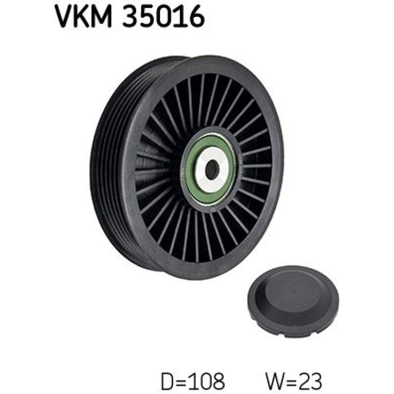Umlenk-/Führungsrolle, Keilrippenriemen VKM 35016 Umlenk-/Führungsrolle, Keilrippenriemen VKM 35016