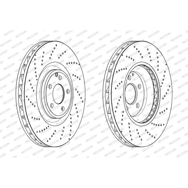 Bremsscheibe DDF2610C-1 Bremsscheibe DDF2610C-1