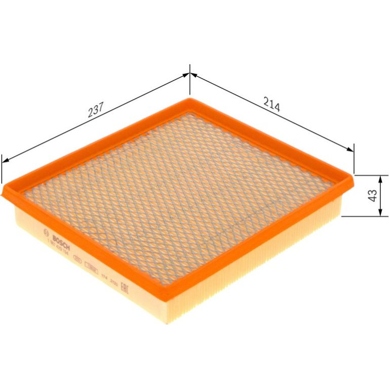 BOSCH 1 987 429 194 Luftfilter BOSCH 1 987 429 194 Luftfilter