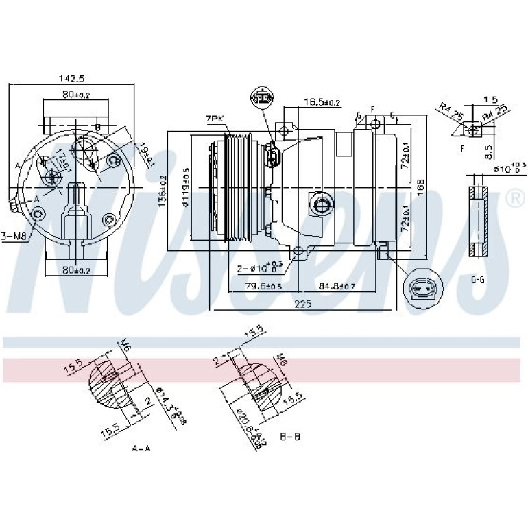 Kompressor, Klimaanlage 89587