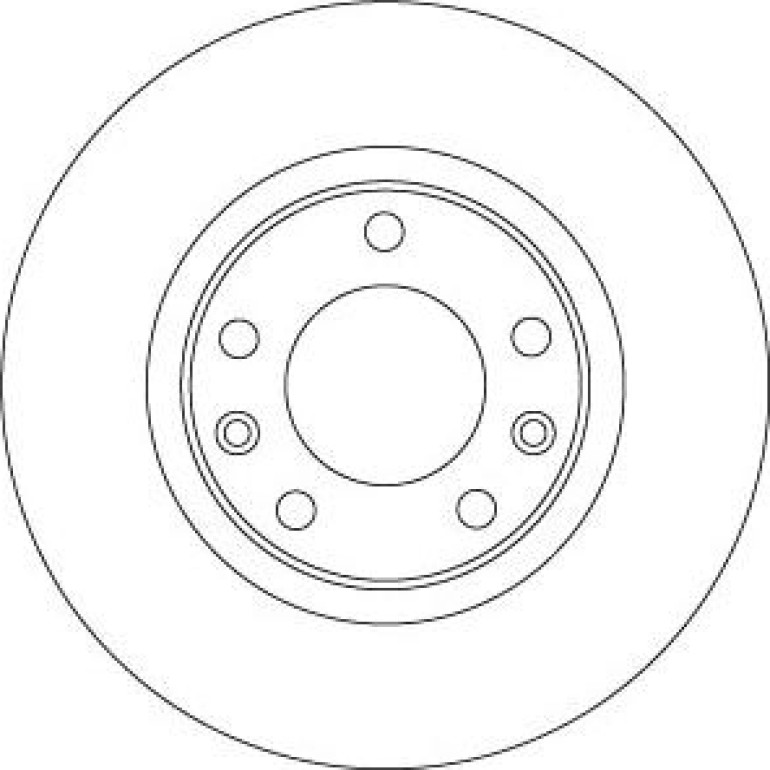 Bremsscheibe DF6656 Bremsscheibe DF6656